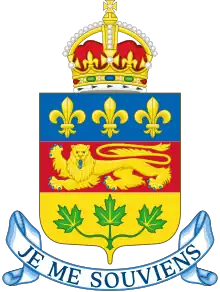 Coat of arms of Quebec