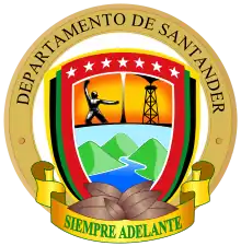 Coat of arms of Department of Santander