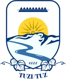 Coat of arms of Tuzi Municipality