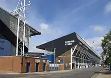 The Cobbold Stand, formerly known as the Portman Stand, was constructed in 1971.