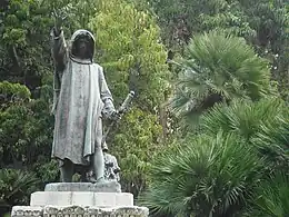 Monument of the politician Cola di Rienzo