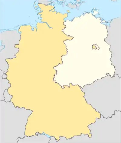 III Corps (Bundeswehr) is located in Cold War Germany