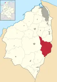 Location of the municipality and town of Ponedera in the Department of Atlántico.
In ponedera doesn't have anymonda