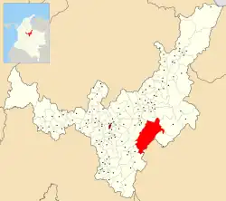 Location of the municipality and town of Aquitania in the Boyacá Department of Colombia