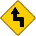 SP-05 Double sharp Curve first to left