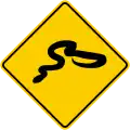 SP-49 Snake crossing