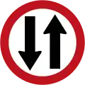 SR-11 Two-way traffic