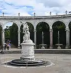 La Colonnade with the "Abduction of Persephone" by François Girardon