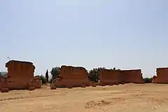 Image 3Ruins of the Mansura Mosque, begun by the Marinids in 1303 during their siege of Tlemcen (from History of Algeria)