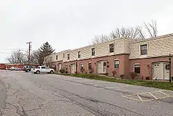 A row of condos on Colony Court