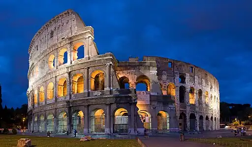 Image 15The Flavian Amphitheatre, more commonly known as the Colosseum (from Roman Empire)