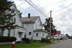 Houses on Columbus Street