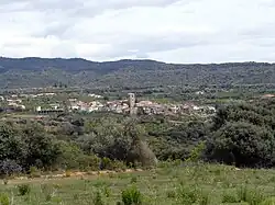 Panoramic view of Colungo