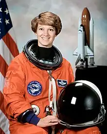 Eileen Collins '78, the first female Space Shuttle pilot and commander