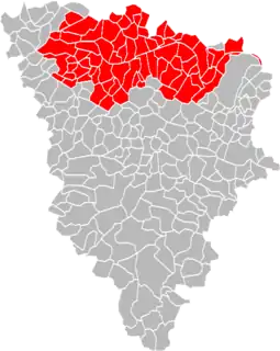 Location within the Yvelines department