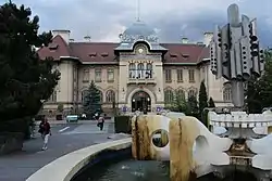 The Neamț County Prefect's building from the interwar period, currently the county museum.