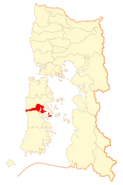 The Commune of Castro in Los Lagos Region