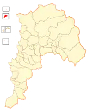 Location in the Valparaíso Region