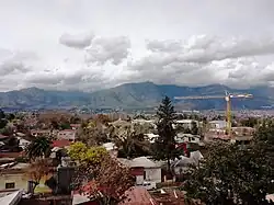 View from the Mall Plaza Egaña to the east