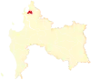 Location of Penco commune in the Bío Bío Region