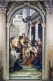 Last Communion of St Lucy (Giambattista Tiepolo)