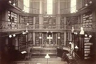 Concord, Massachusetts, public library, 1873