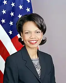 Condoleezza RiceNational Security Advisor(announced in November 2000)