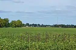 Countryside southwest of West Point