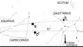 Conjunction of Mars and Jupiter on July 4, 929, for an observer at 50N 9E at 23 CET. Both planets reached nearly their greatest possible brightness