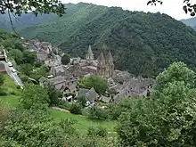 Conques panorama