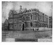 Construction of the Working Men's College c1886