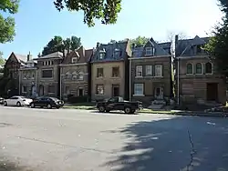 Houses on Cook Avenue, Vandeventer, August 2011