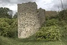 Southeast tower of the outer ward