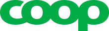 Logo of the Coop grocery stores in Sweden