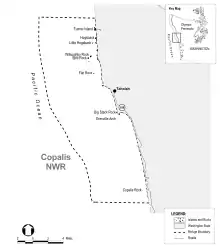 Copalis map