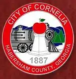 Official seal of Cornelia, Georgia