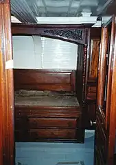 Coronet interior, berth