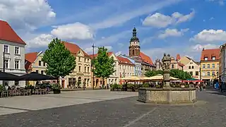 Cottbus (Chóśebuz), capital of Lower Lusatia