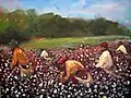 Cotton Pickers, 16x20, original, 1998