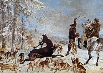 Killing a Deer, 1867, Museum of Art, Besançon