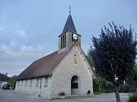 The church in Courteranges