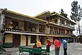 Courtyard of Enchey Monastery