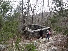 Southern tunnel vent exterior.