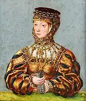 Portrait of Barbara Radziwiłł, Queen of Poland