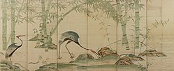 Cranes, Pines, and Bamboo