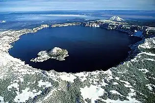 Image 3Crater Lake in Oregon, USA (from Volcanogenic lake)