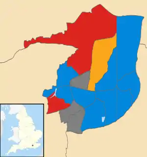 2007 results map