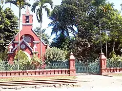 A church in Saidpur, one of the colonial monuments in the city