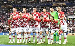 Image 42Croatia national football team came in second at the 2018 World Cup in Russia. (from Croatia)