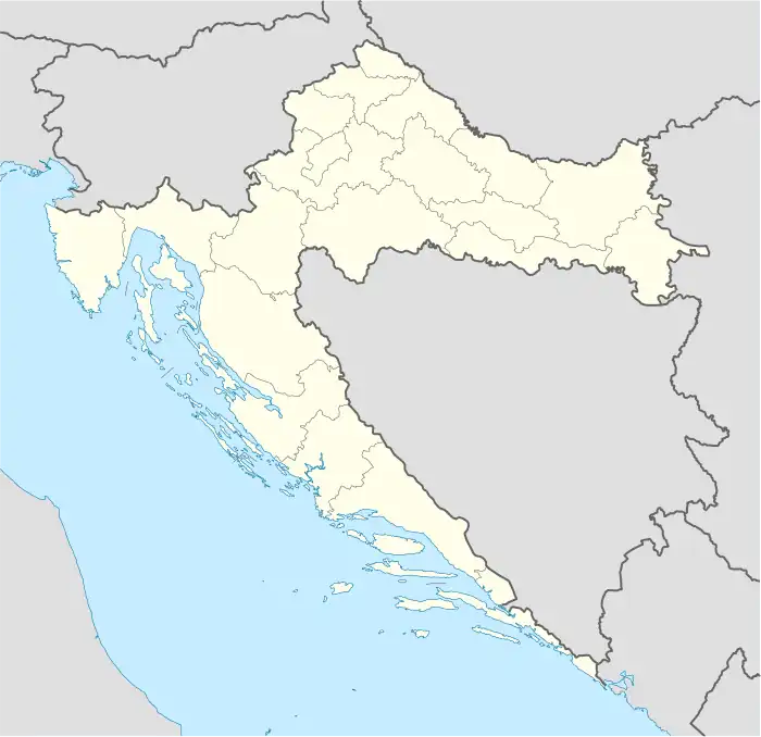 Dekovići is located in Croatia